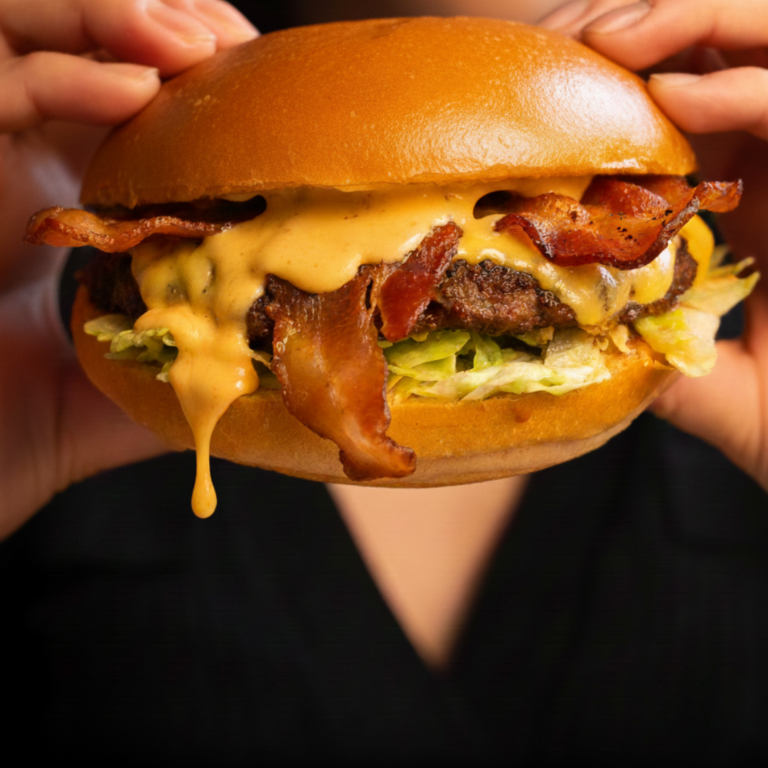 The Smash Burger Background